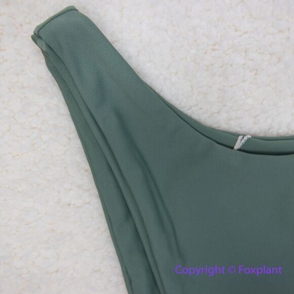 New! Mare Perpetua The Essential Bikini Bottoms in sage, size M - Picture 9 of 12